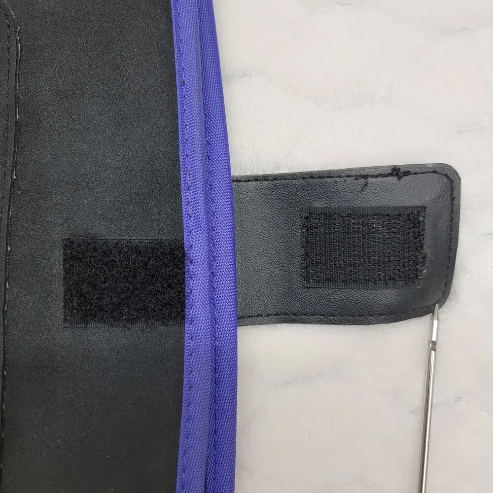 Vintage 1996 Nike Mead Tri-Fold Organizer Binder Cover Green Purple Black 90s